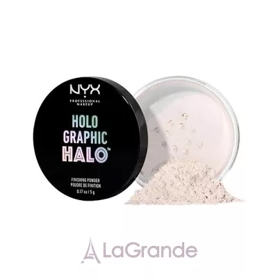 NYX Professional Makeup Holographic Halo Finishing Powder   