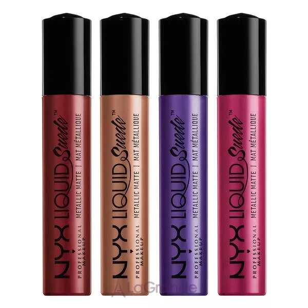 NYX Professional Makeup Liquid Suede Metallic Matte г��� ������ ��� ���