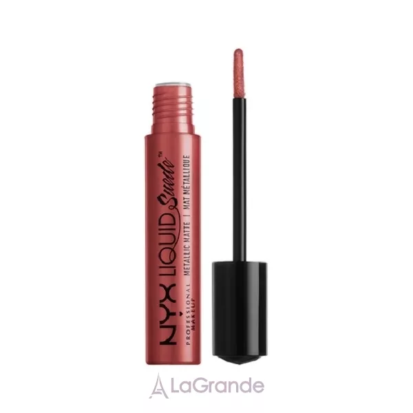 NYX Professional Makeup Liquid Suede Metallic Matte г��� ������ ��� ���