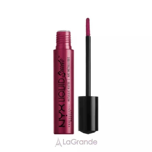 NYX Professional Makeup Liquid Suede Metallic Matte г��� ������ ��� ���