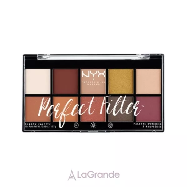 NYX Professional Makeup Perfect Filter Shadow Palette ������� ����� ��� ���