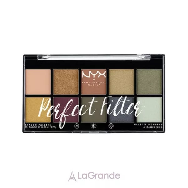 NYX Professional Makeup Perfect Filter Shadow Palette ������� ����� ��� ���