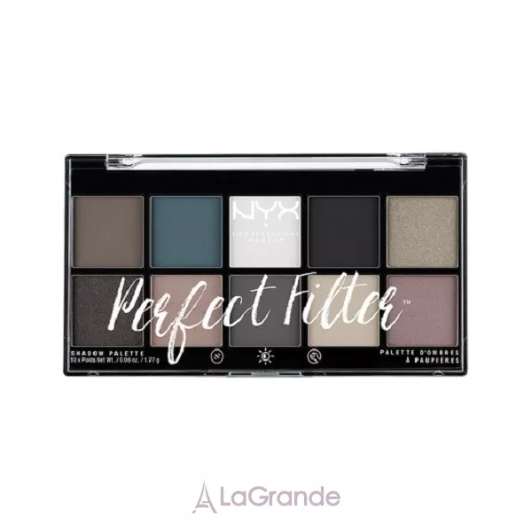 NYX Professional Makeup Perfect Filter Shadow Palette ������� ����� ��� ���