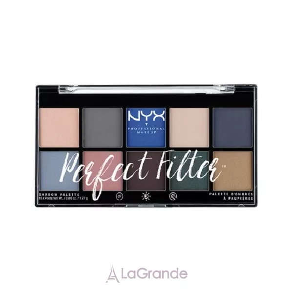 NYX Professional Makeup Perfect Filter Shadow Palette ������� ����� ��� ���