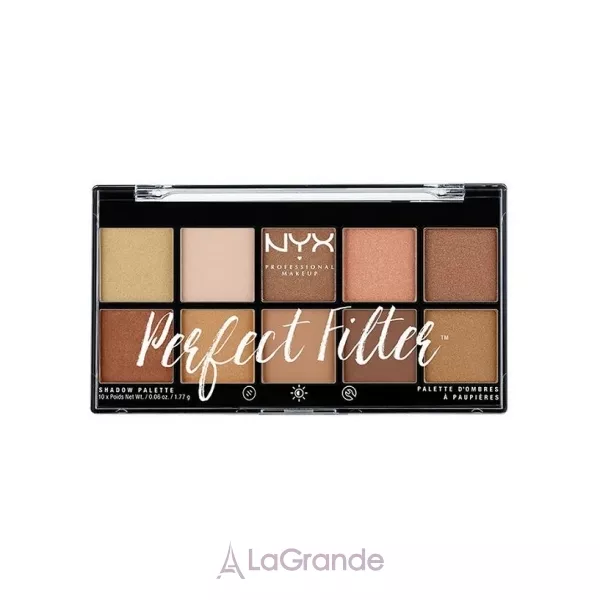 NYX Professional Makeup Perfect Filter Shadow Palette ������� ����� ��� ���