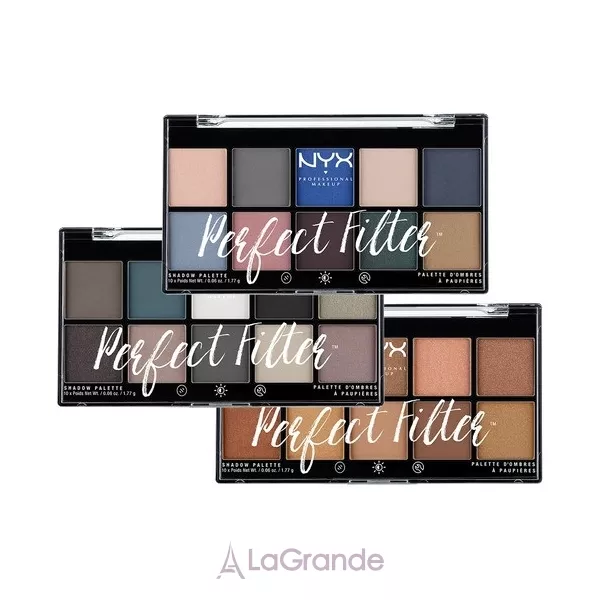 NYX Professional Makeup Perfect Filter Shadow Palette ������� ����� ��� ���