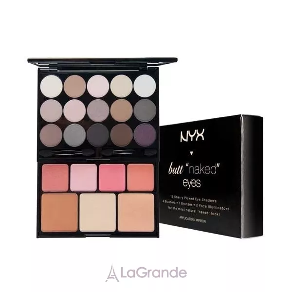 NYX Professional Makeup Butt Naked Eyes Makeup Palette ���� ���������