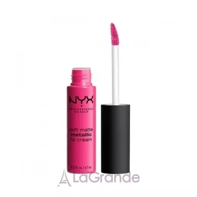 NYX Professional Makeup Soft Matte Metallic Lip Cream         