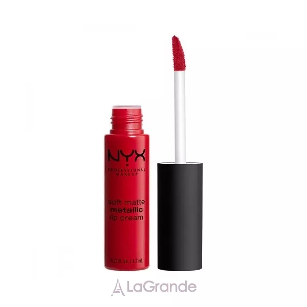 NYX Professional Makeup Soft Matte Metallic Lip Cream ������ ��� ��� ������ ���� ������� � ��������� �������