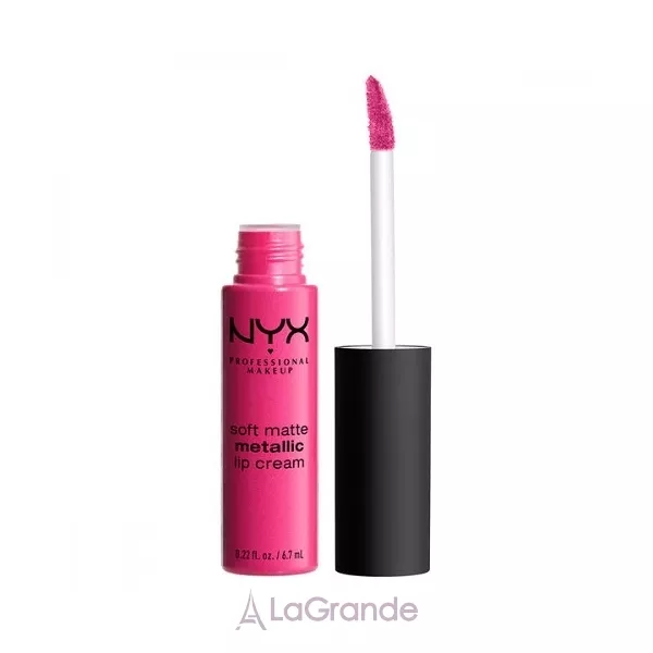 NYX Professional Makeup Soft Matte Metallic Lip Cream ������ ��� ��� ������ ���� ������� � ��������� �������
