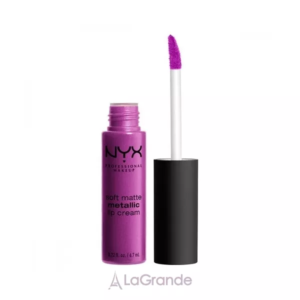 NYX Professional Makeup Soft Matte Metallic Lip Cream ������ ��� ��� ������ ���� ������� � ��������� �������