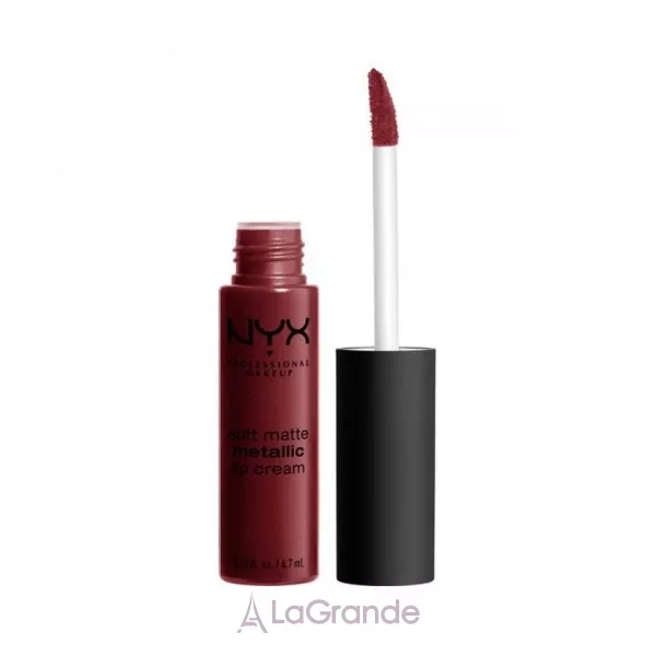 NYX Professional Makeup Soft Matte Metallic Lip Cream ������ ��� ��� ������ ���� ������� � ��������� �������