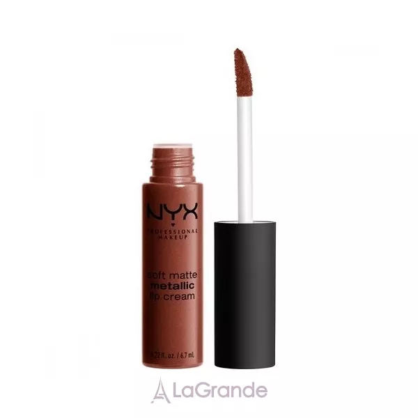 NYX Professional Makeup Soft Matte Metallic Lip Cream ������ ��� ��� ������ ���� ������� � ��������� �������