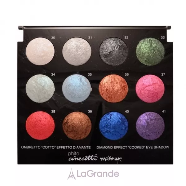 Cinecitta Palette Diamond Effect "Cooked" Eye Shadow ������� ���������� ����� � �������� 