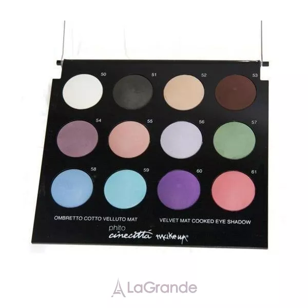 Cinecitta Palette Velvet Mat Cooked Eye Shadow ������ ��������� ������� ���� 
