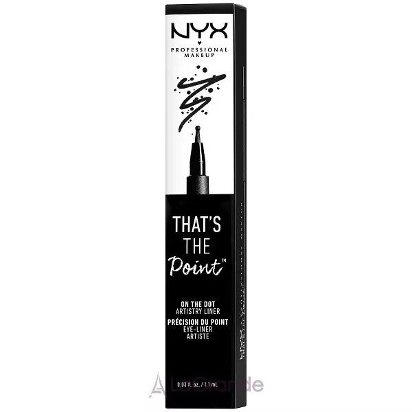 NYX Professional Makeup That's The Point Eyeliner On The Dot ϳ������ ��� ����