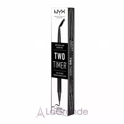 NYX Professional Makeup Two Timer Dual Ended Eye Liner    
