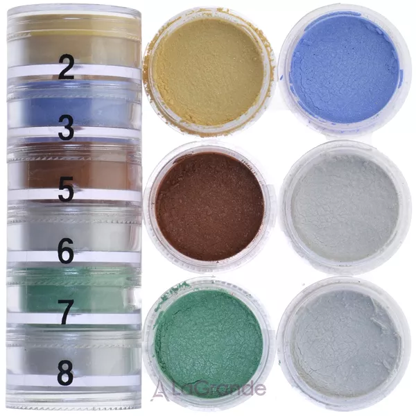 Cinecitta Pyramid 6 Colors Powder Eye Shadows ������-������ ������������ ����