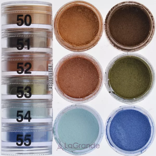 Cinecitta Pyramid 6 Colors Powder Eye Shadows ������-������ ������������ ����