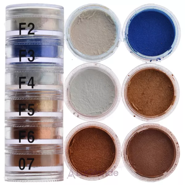 Cinecitta Pyramid 6 Colors Powder Eye Shadows ������-������ ������������ ����