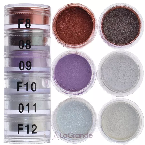 Cinecitta Pyramid 6 Colors Powder Eye Shadows ������-������ ������������ ����