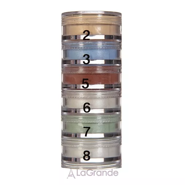 Cinecitta Pyramid 6 Colors Powder Eye Shadows ������-������ ������������ ����