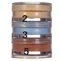 Cinecitta Pyramid 3 Colors Powder Eye Shadows �������-�������� ����������� �����
