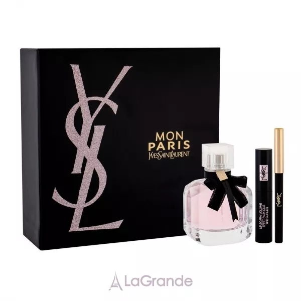 Yves Saint Laurent YSL Mon Paris ����� (��������������� ���� 50 �� + ���� ��� ������ 2 �� + �������� ��� ����)
