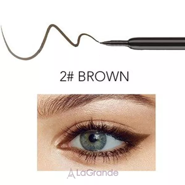 O.TWO.O Waterproof Liquid Eyeliner ����������� �������� ��� ����