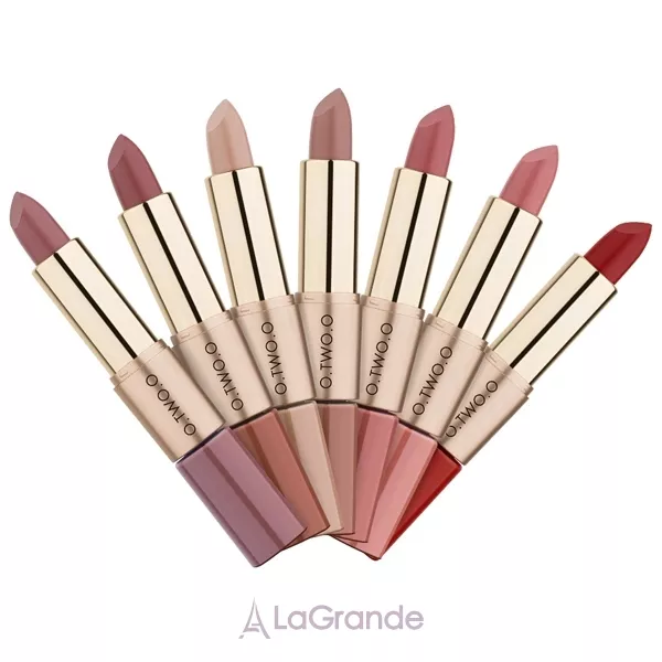 O.TWO.O Move Heart Long-wearing 2-in-1 Matte Lipgloss & Lipstick ������� ������ � ����� ��� ��� 2�1
