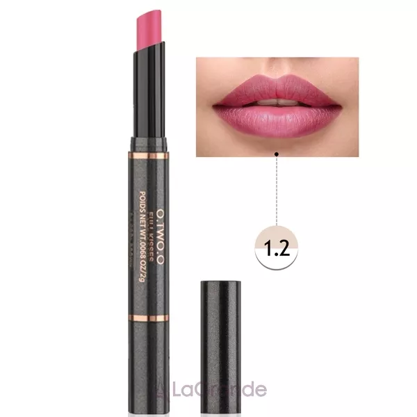 O.TWO.O Double Head Matte Lipstick Pen & Lip Brush ������ ��� ���