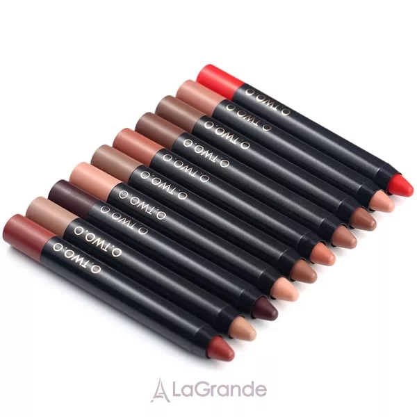 O.TWO.O Black Gold Naked Matte Lipstick Pen ������� ������-�������� ��� ���