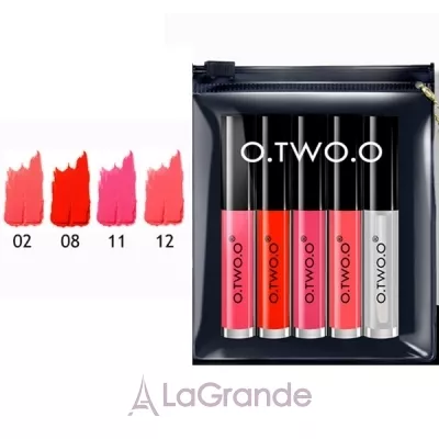 O.TWO.O Matte Liquid Lipstick & Lip Oil Set    
