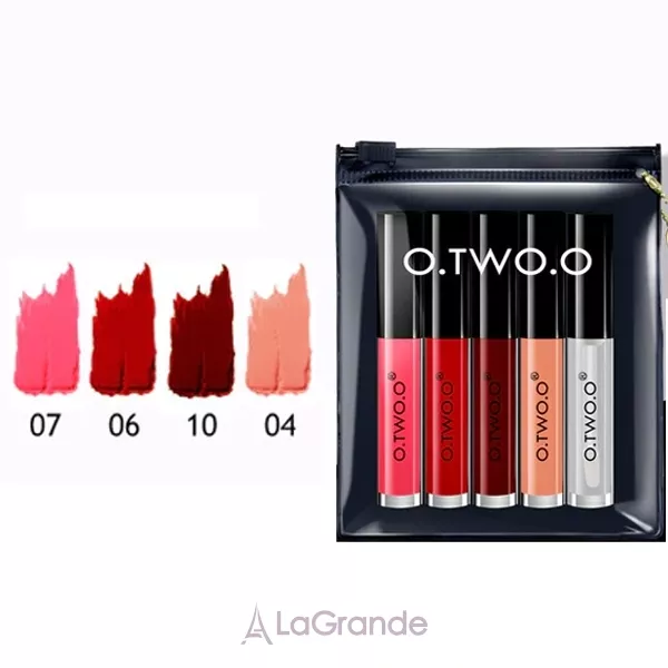 O.TWO.O Matte Liquid Lipstick & Lip Oil Set ����� ������� ��� ���
