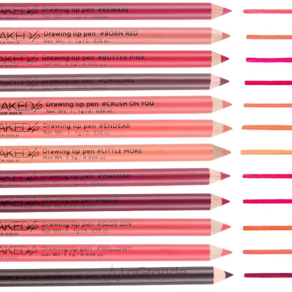 O.TWO.O Naked Black Gold Drawing Lip Pen Kit ����� ���������� ��� ���