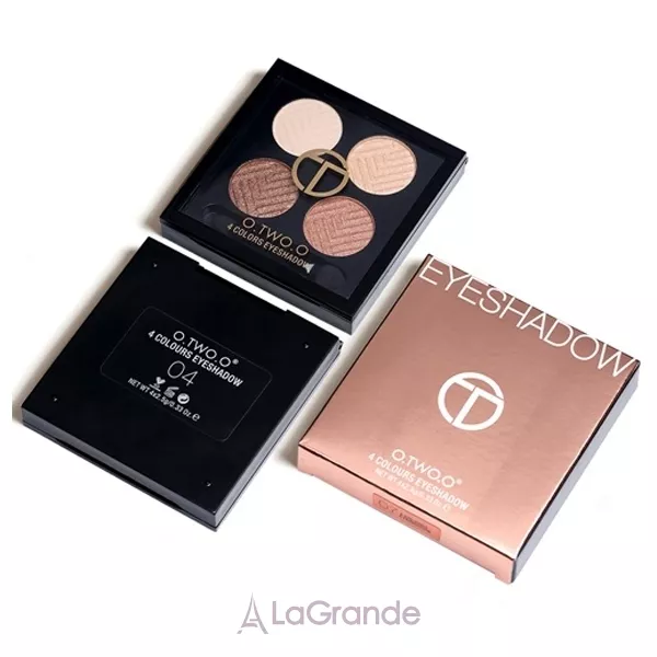 O.TWO.O 4 Color Eyeshadow Palette ������� ����� ��� ����