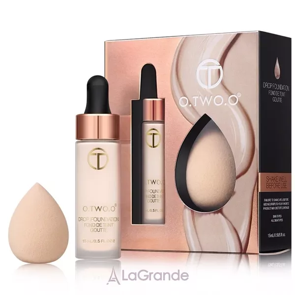 O.TWO.O Full Coverage Drop Foundation Kit ���� 