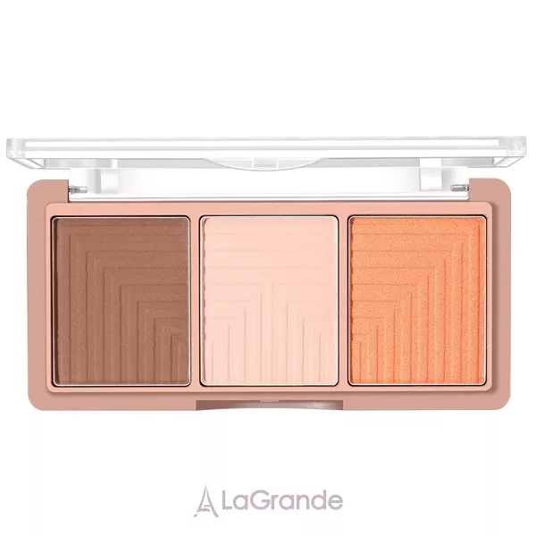 O.TWO.O Illuminating Contour Makeup 3D Highlighter Palette ������� ����������� � ��������