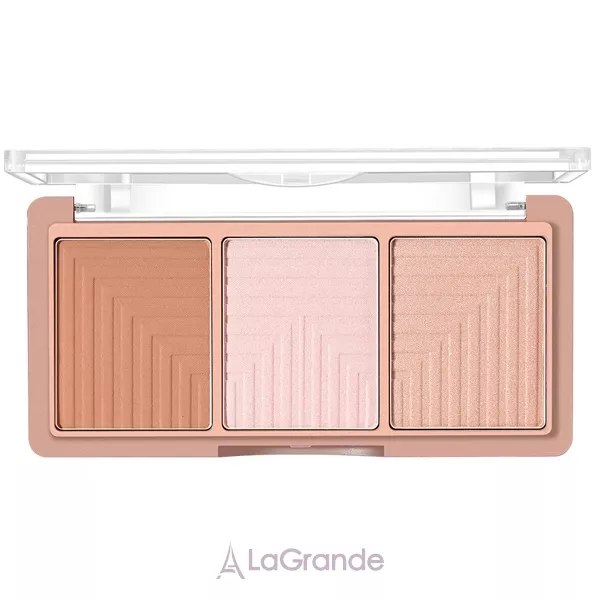 O.TWO.O Illuminating Contour Makeup 3D Highlighter Palette ������� ����������� � ��������