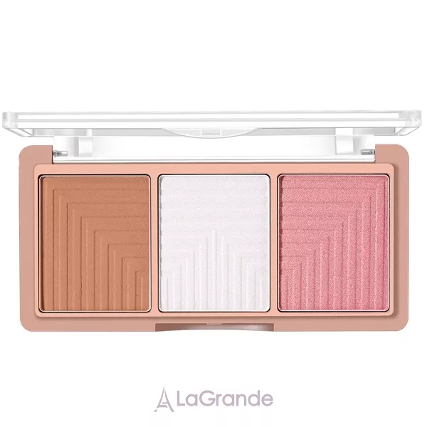 O.TWO.O Illuminating Contour Makeup 3D Highlighter Palette ������� ����������� � ��������