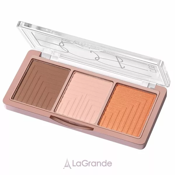 O.TWO.O Illuminating Contour Makeup 3D Highlighter Palette ������� ����������� � ��������