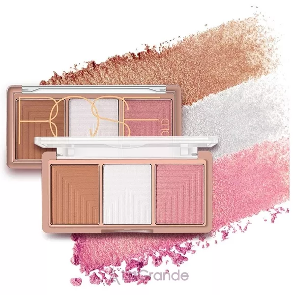 O.TWO.O Illuminating Contour Makeup 3D Highlighter Palette ������� ����������� � ��������