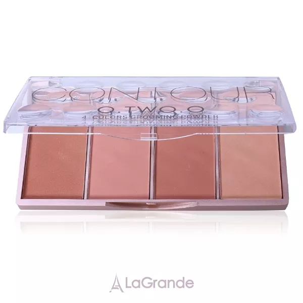 O.TWO.O Contour Blusher Highlighter Palette ������� �������� � �����