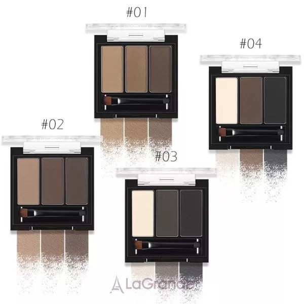 O.TWO.O 3 Colors Eye Brows Powder ����� ��� ������
