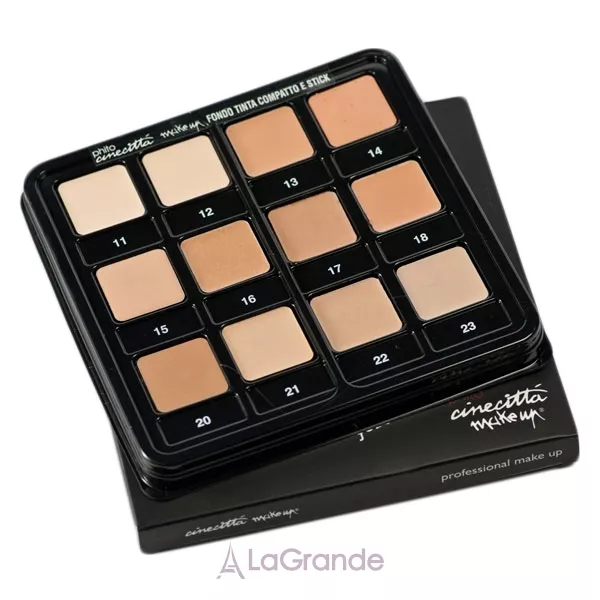 Cinecitta Phito Make Up Palette 12 Compact Foundation ������ ���������� �����-���������