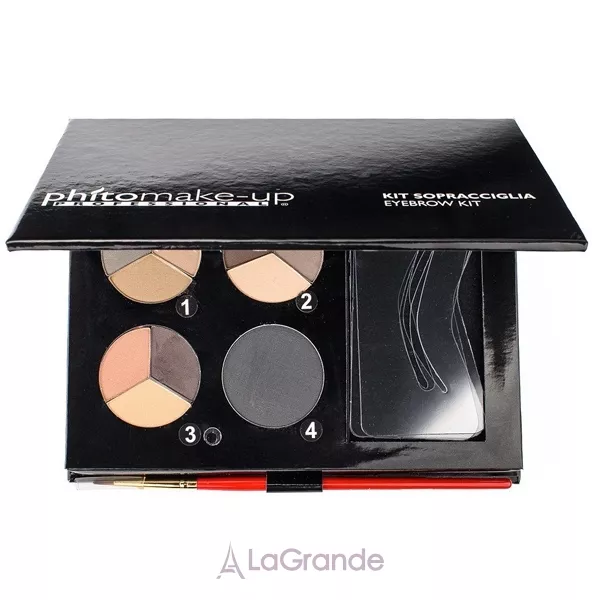Cinecitta Phito Make Up Eyebrow Kit ���� ���� ��� ���, 4 �����