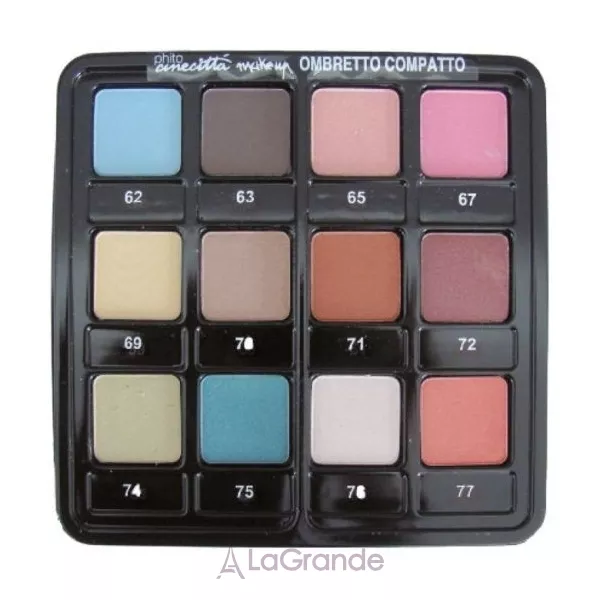 Cinecitta Phito Make Up Palette 12 Compact Eye Shadows ҳ�� ��������� �������� � �����
