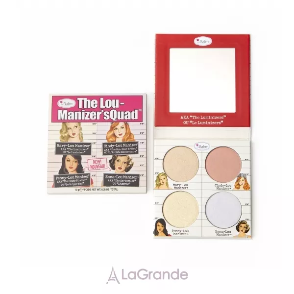 TheBalm cosmetics theBalm The Lou-Manizer'sQuad ������� ���������� ��� �������