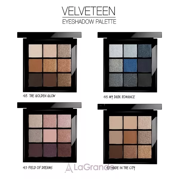 Ga-De Velveteen Eyeshadow Palette ������ ���� ��� ����