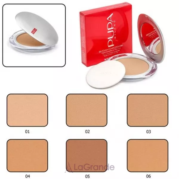 Pupa Silk Touch Compact Powder ���������� ����� ��� ���� �����������, � ���� ���� (������)